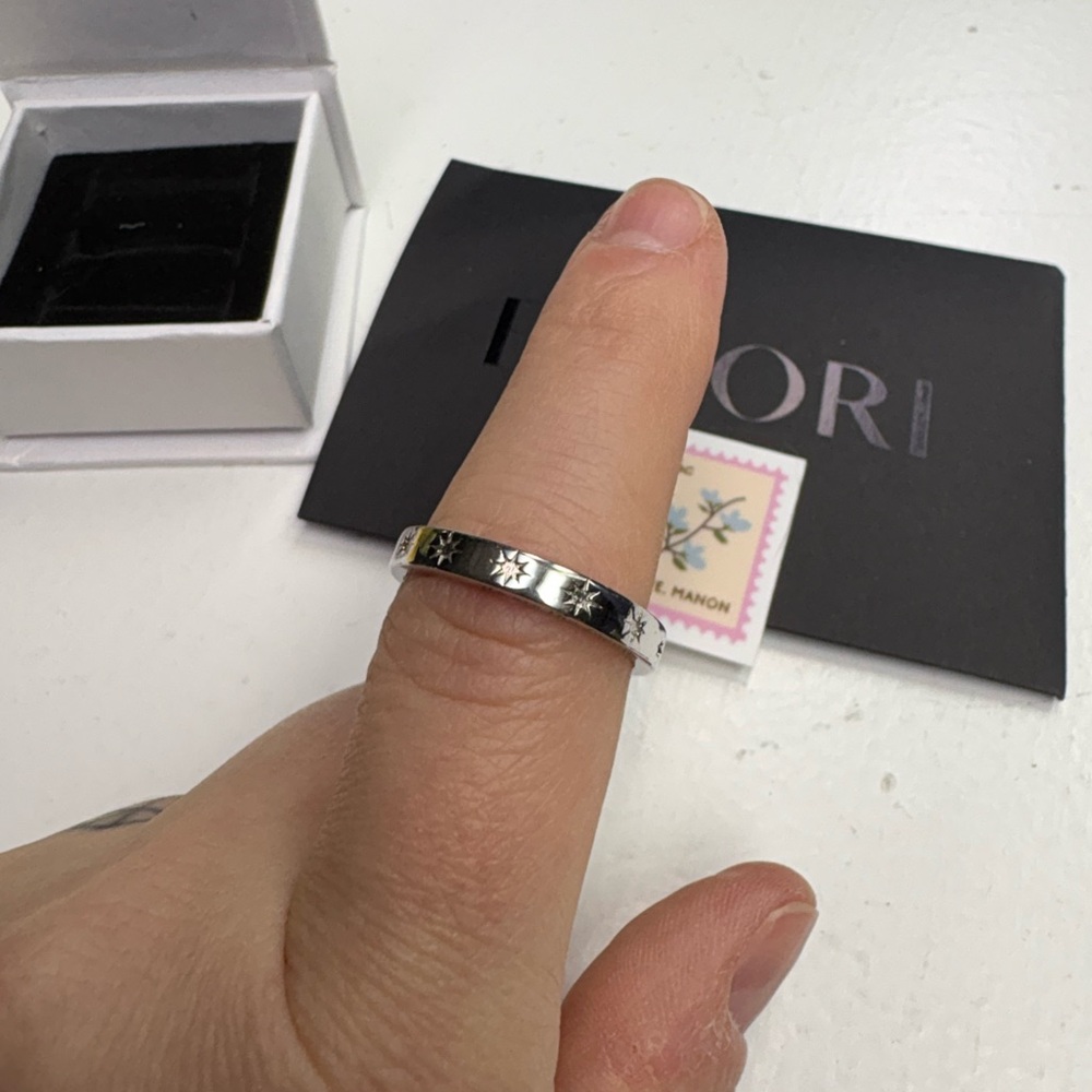 Estori Throne of Glass “Thirteen” Sterling Silver Ring - Size 9 - Picture 3 of 6